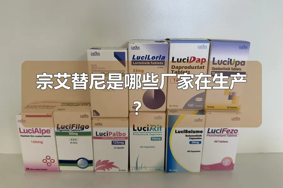 宗艾替尼是哪些厂家在生产?